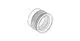 DORNBRACHT-Luftsprudlerhuelse-ERSATZTEILE-092301158-D-22-x-16-mm-Weiss-matt-092301158-10 gallery number 1